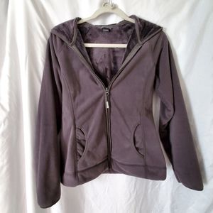 Eddie Bauer full zip fleece lined hoodie